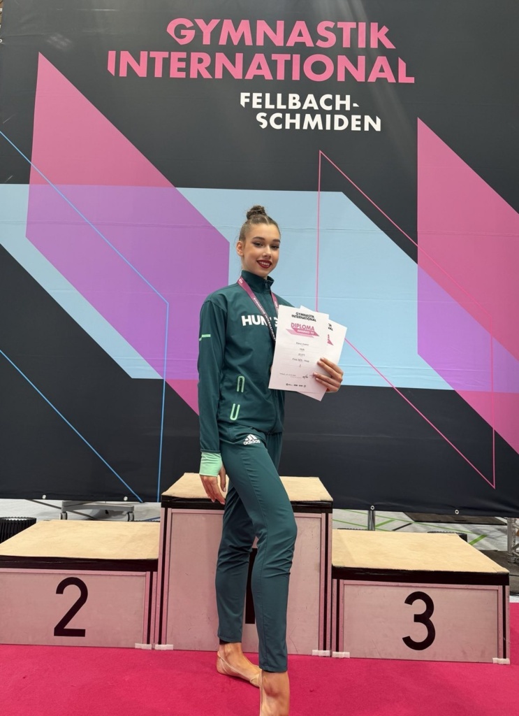 Ritmikus gimnasztika – Több magyar dobogós hely a nemzetközi versenyeken