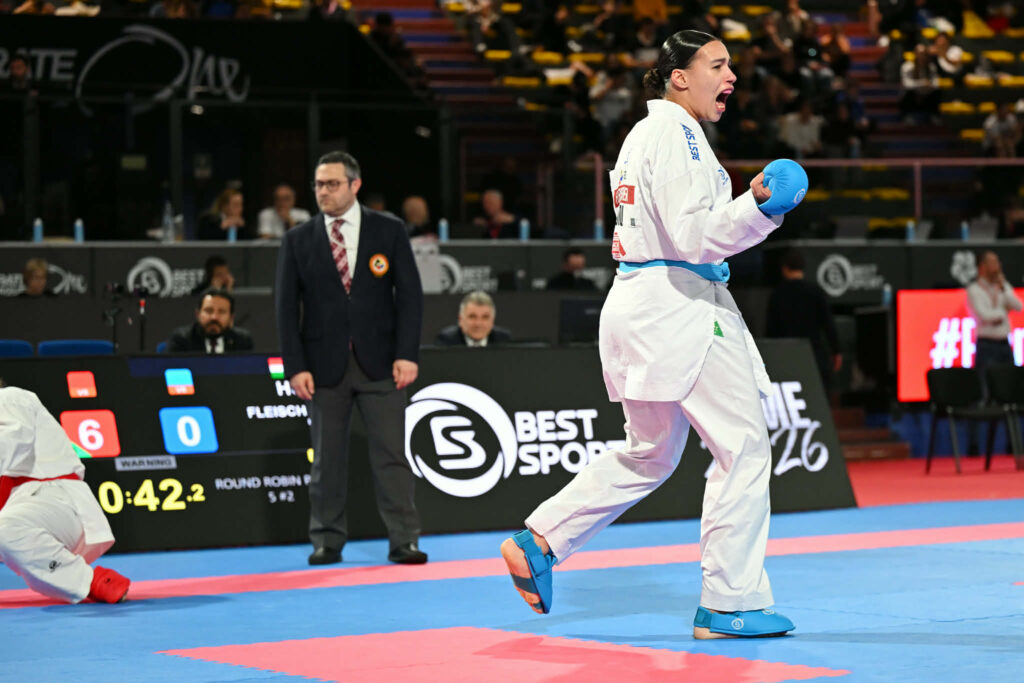 Fleischer Dóra ötödik lett Rómában