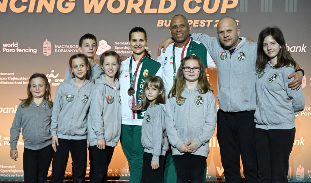 Újabb bronz a paravívó vk-n Nádasdy Annától