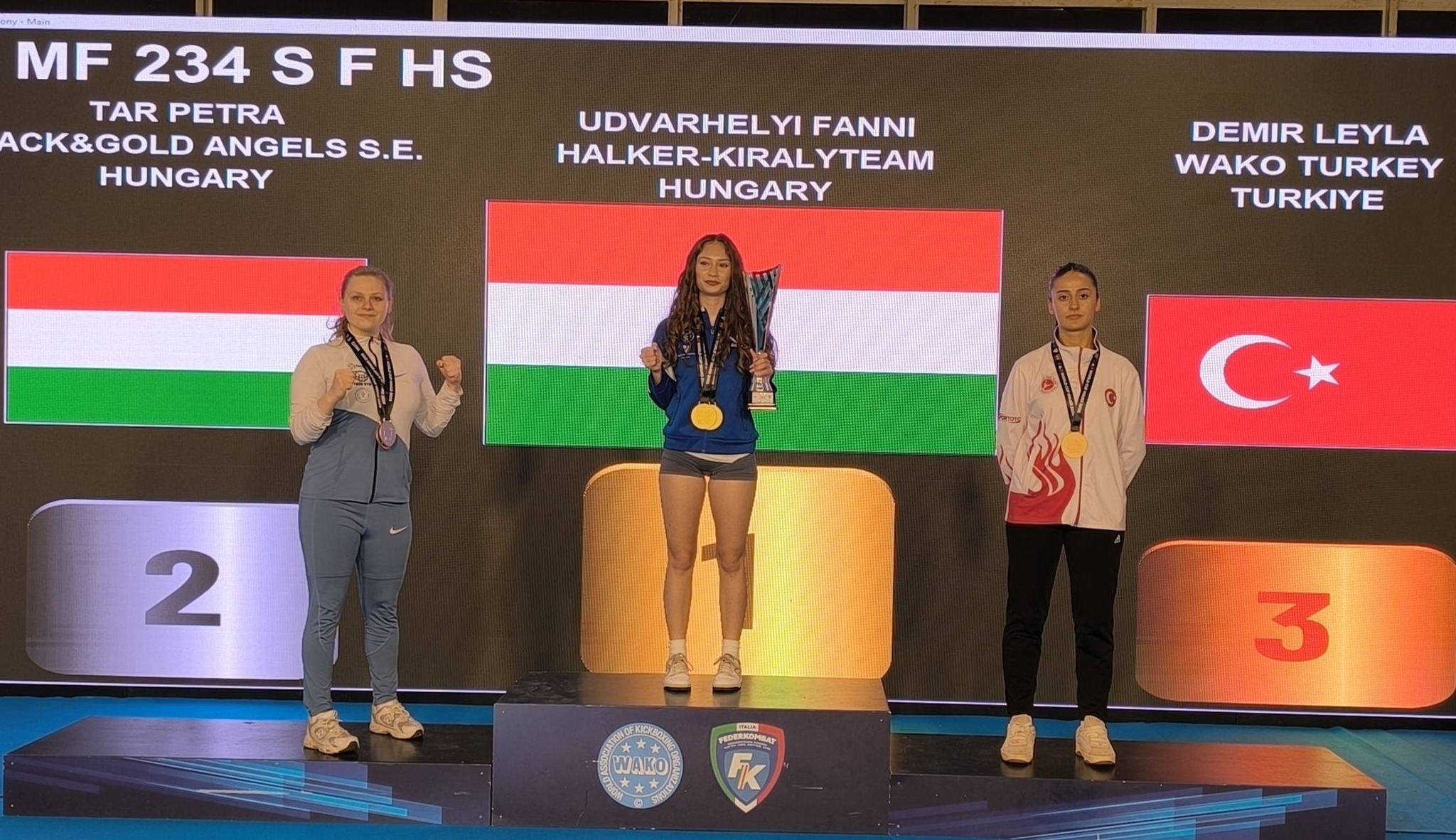 Magyar duplázók az olaszországi kick-box világkupán