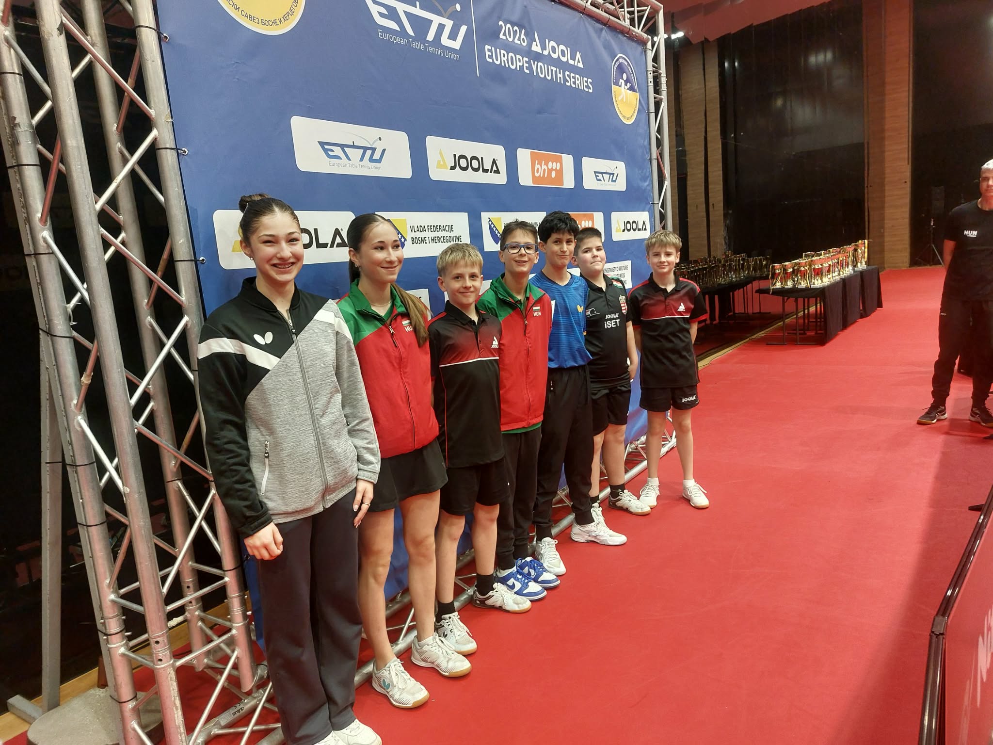 U15-ben mindkét lány, a fiúknál Zsigmond főtáblás – EYS Szarajevó