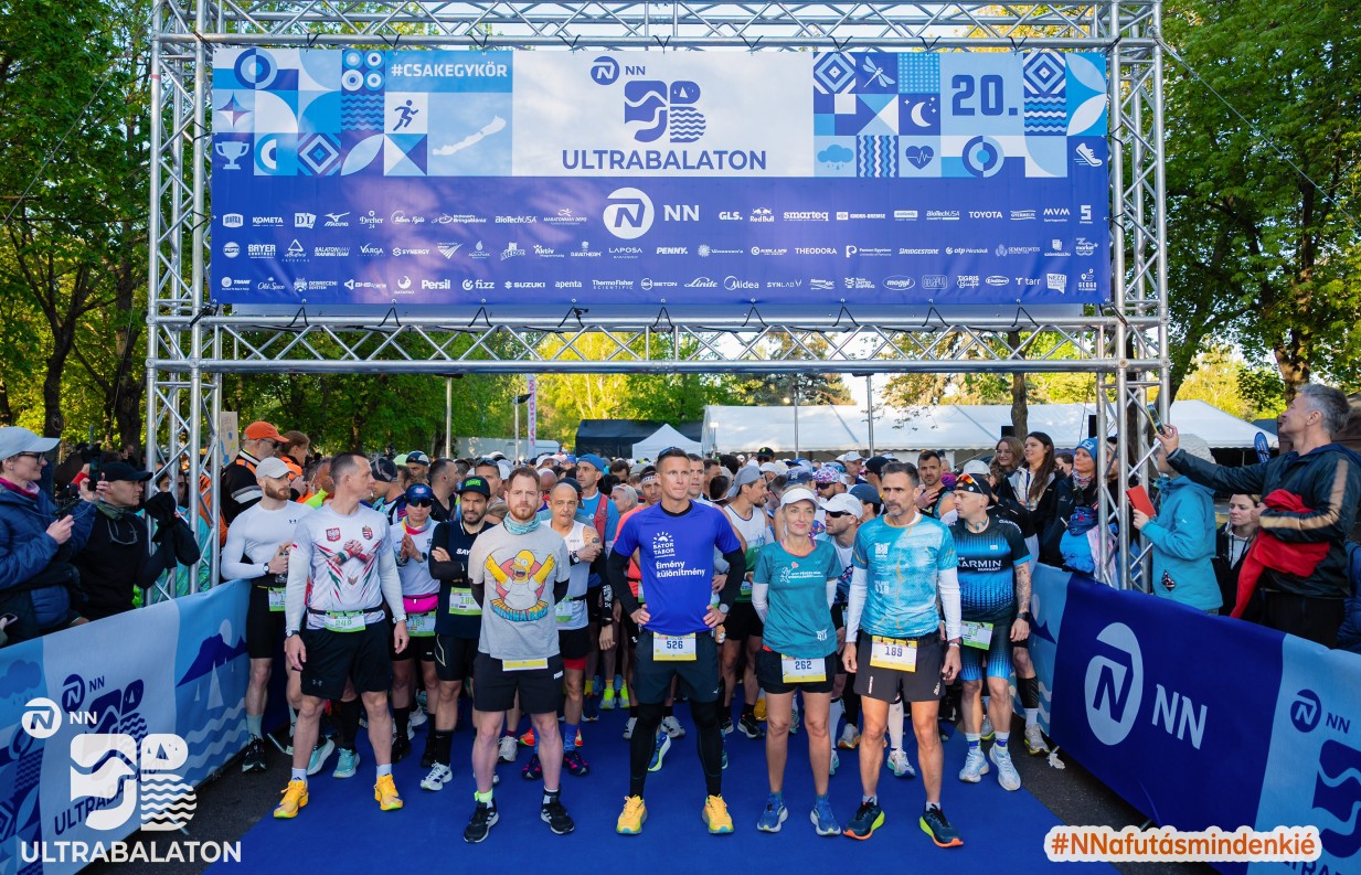 20. NN Ultrabalaton – Hétvégén több, mint 35 ezren futottak a Balaton körül
