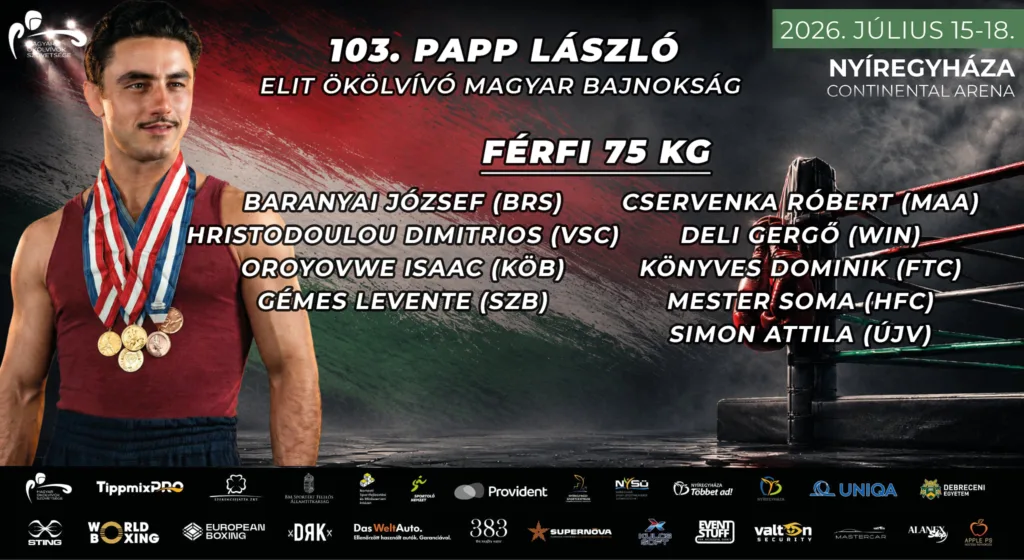 Negyvenkilenc egyesület 131 versenyzője nevezett a 103. magyar bajnokságra Negyvenkilenc egyesület 131 versenyzője nevezett a 103. magyar bajnokságra