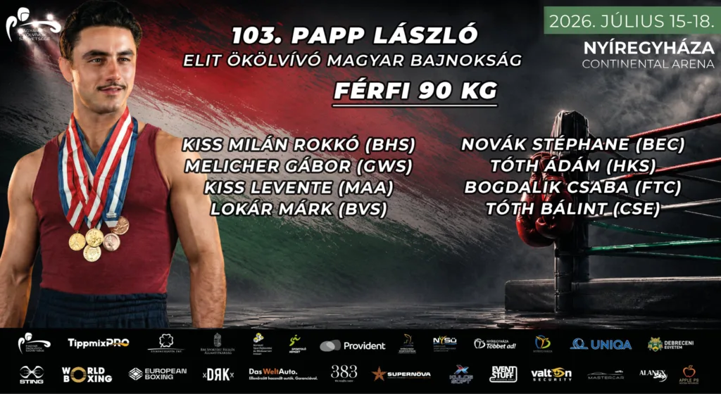 Negyvenkilenc egyesület 131 versenyzője nevezett a 103. magyar bajnokságra Negyvenkilenc egyesület 131 versenyzője nevezett a 103. magyar bajnokságra