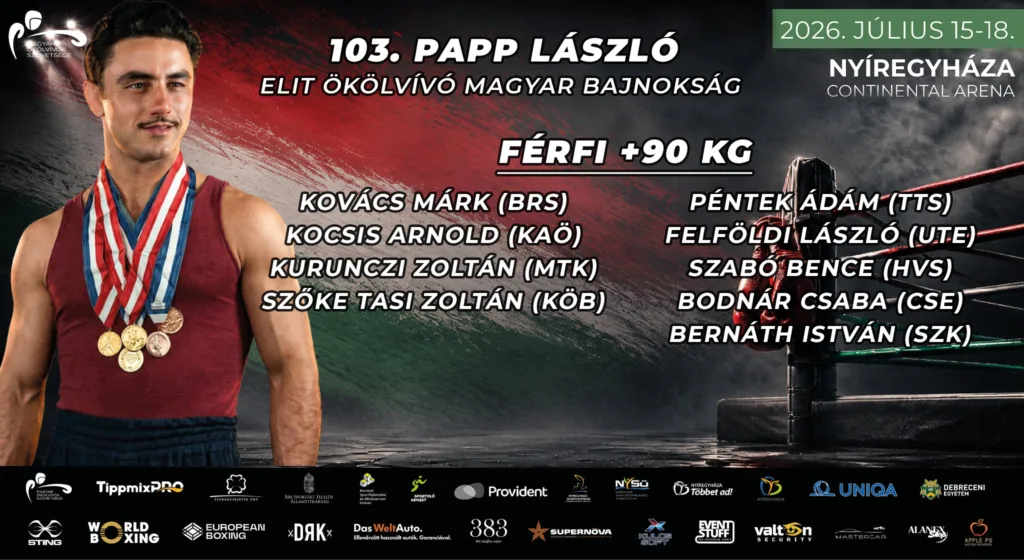 Negyvenkilenc egyesület 131 versenyzője nevezett a 103. magyar bajnokságra Negyvenkilenc egyesület 131 versenyzője nevezett a 103. magyar bajnokságra