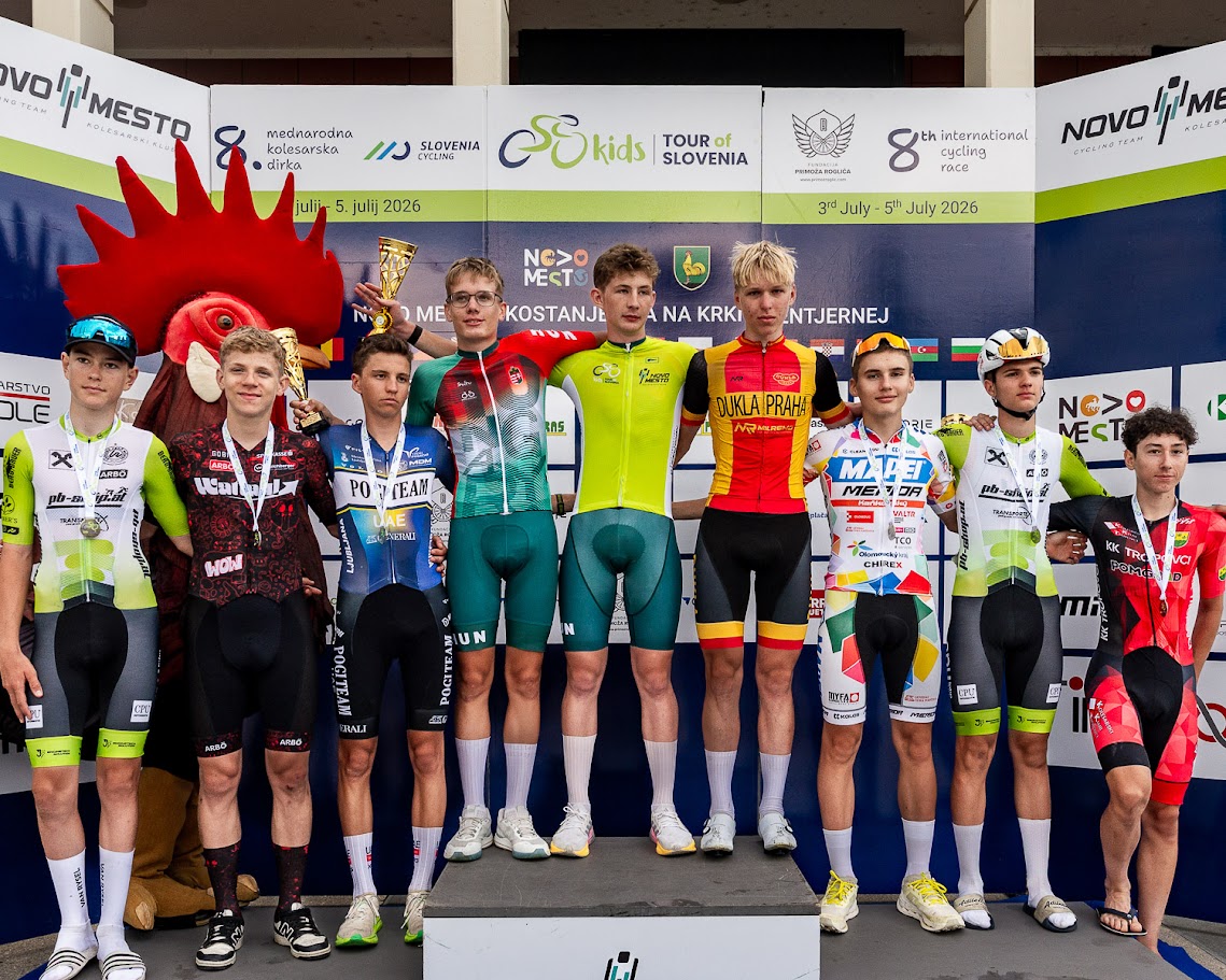 Elhoztuk az első két helyet az U17-es fiúknál a Kids Tour of Slovenián Elhoztuk az első két helyet az U17-es fiúknál a Kids Tour of Slovenián